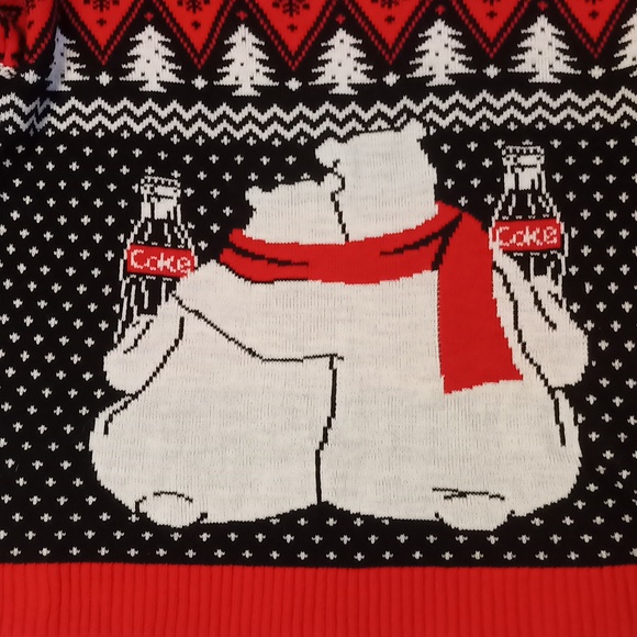Woman's NWT coca cola sweater size XL - Picture 8 of 9